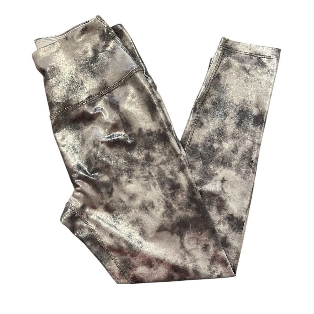 Beyond Yoga Metallic Tie Dye Foil Leggings - Size Small